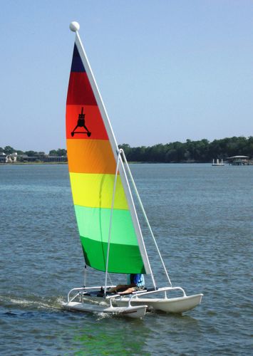 レクリエーションカタマランヨット - AQUA CAT 14 - American Sail - １人乗り / 1本マスト