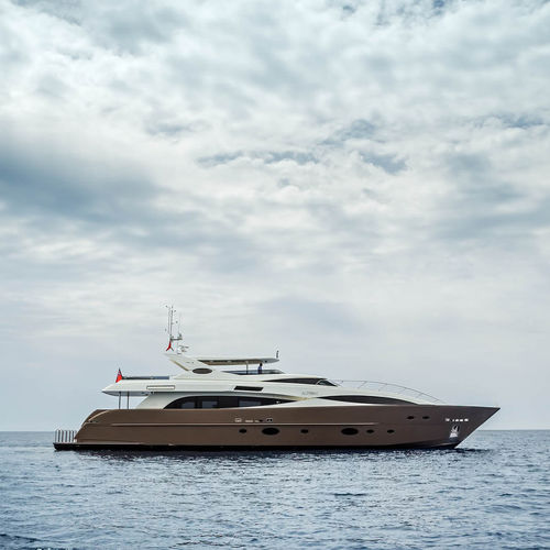 クルージングスーパーヨット - ALIYONI - Warwick Yacht Design - フライブリッジ / 移動用船艇