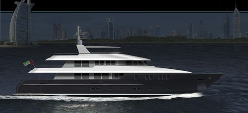 クルージングスーパーヨット - W 42M LM  - Warwick Yacht Design - 操舵室あり / キャビン7つ / 移動用船艇