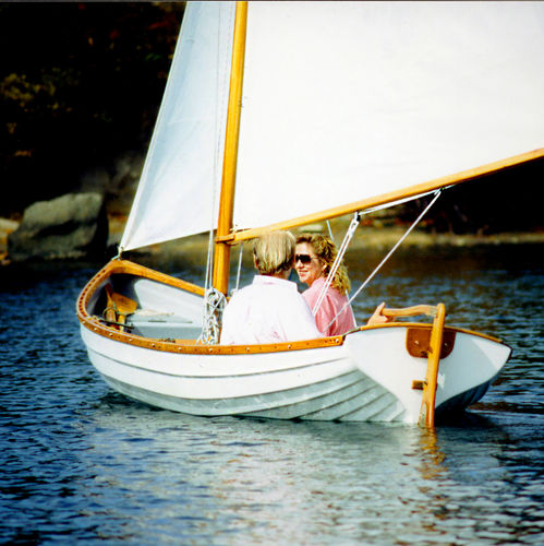 伝統的オープンセーリングボート - Spirit® 17  - Whitehall Rowing & Sail - オープントランサム / スループ型