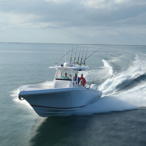 船外機センターコンソールボ－ト - 38CC / 38CC LS - Fountain Powerboats - 三発機 / センターコンソール / ダイビング
