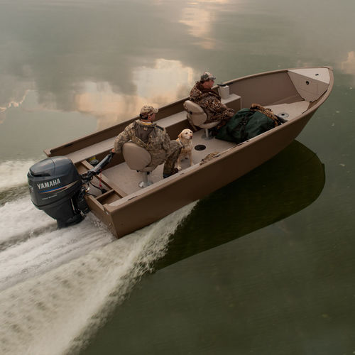 船外機ジョンボート 1648 Smoker Craft スポーツフィッシング / 4人