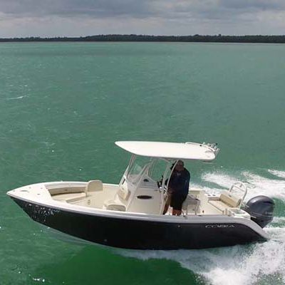 船外機センターコンソールボ－ト - 220CC - Cobia - センターコンソール / スポーツフィッシング / 9人