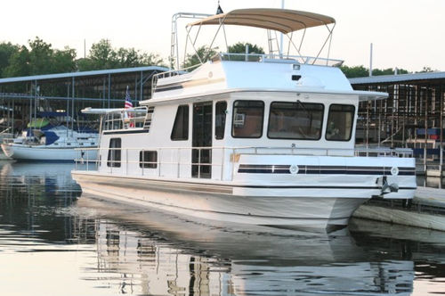 船内機ハウスボート - 47' Classic - Gibson Boats - 河川