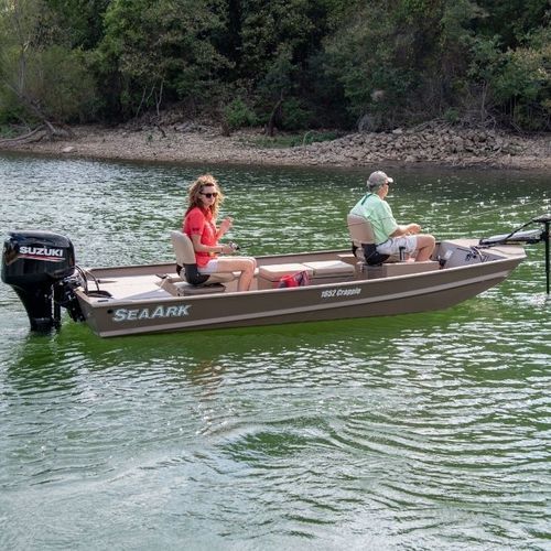 船外機クラッピーボート - 1652 Crappie - SeaArk Boats - オープン / スポーツフィッシング / アルミニウム