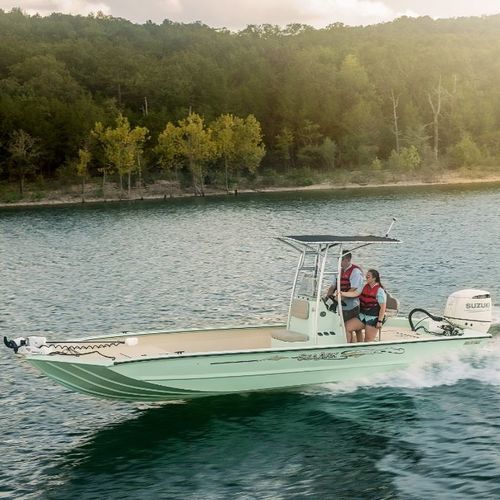 船外機ジョンボート - Big Daddy - SeaArk Boats - オープン / センターコンソール / スポーツフィッシング