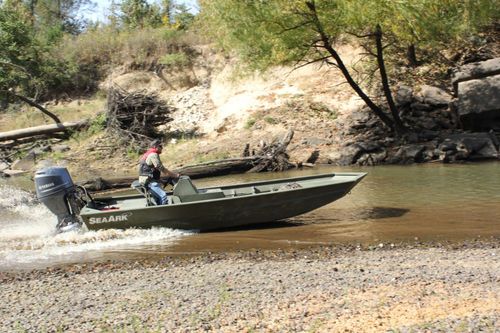 船外機ジョンボート - 1860 MVJT - SeaArk Boats - オープン / サイドコンソール / スポーツフィッシング