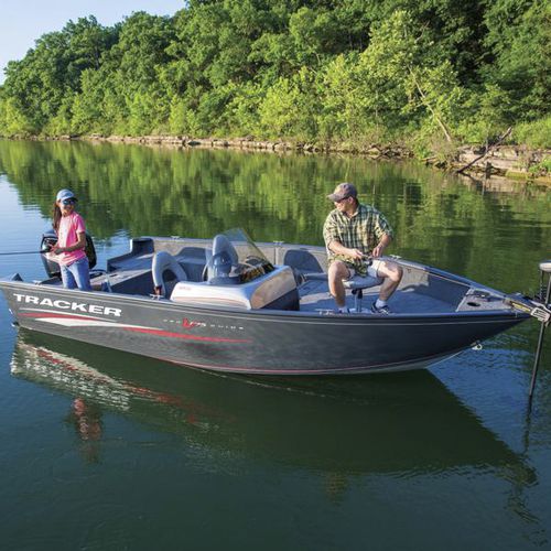 船外機ベイボート - Pro Guide™ V-175 SC - Tracker - サイドコンソール / スポーツフィッシング / アルミニウム
