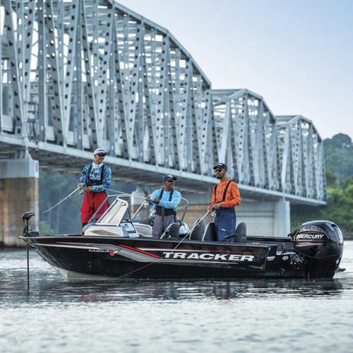 船外機ベイボート - Targa™ V-18 WT - Tracker - デュアルコンソール / スポーツフィッシング / アルミニウム