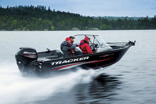船外機ベイボート - Pro Guide™ V-175 WT - Tracker - デュアルコンソール / スポーツフィッシング / アルミニウム