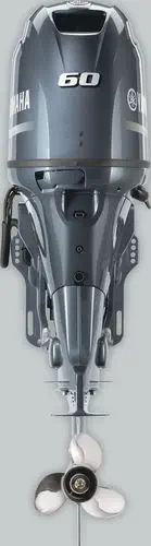 YAMAHA F60 4スト船外機 船外機 6馬力 4ストローク ハンドル仕様 内蔵タンク1.1L F6CMH