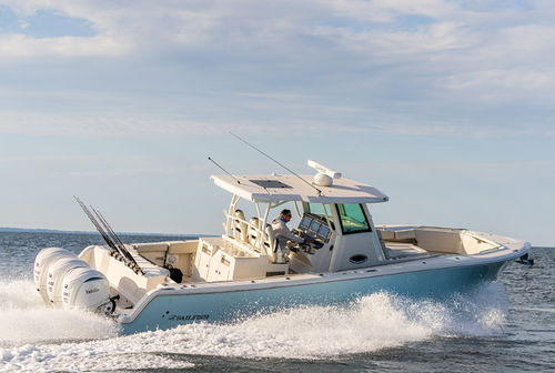 船外機エクスプレスクルーザー - 360 CC - Sailfish - 三発機 / ステップ式船底 / オープン