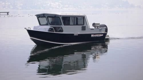 船外機漁船 - 20' SS PILOTHOUSE - Wooldridge - 操舵室あり / オフショア / アルミニウム