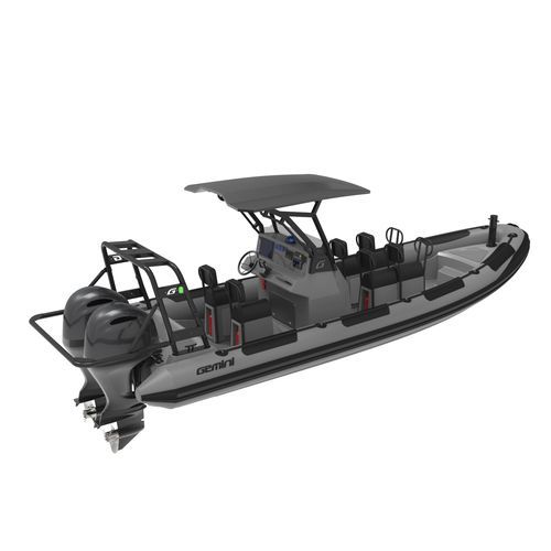 監視船業務用ボート - WAVERIDER 720 - GEMINI MARINE PTY LTD - 多目的漁船 / 船外機 / RIB