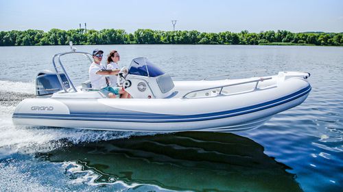 船外機インフレータブルボート - G500  - GRAND Inflatable Boats - リジッド / オープン / サイドコンソール