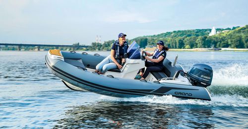 船外機インフレータブルボート - G420 - GRAND Inflatable Boats - リジッド / オープン / サイドコンソール
