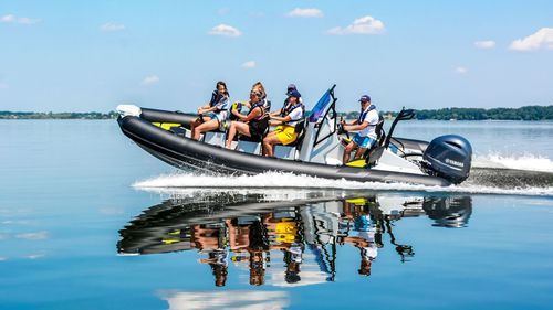 監視船業務用ボート - D600 - GRAND Inflatable Boats - 潜水サポート船 / サービス船 / 船外機