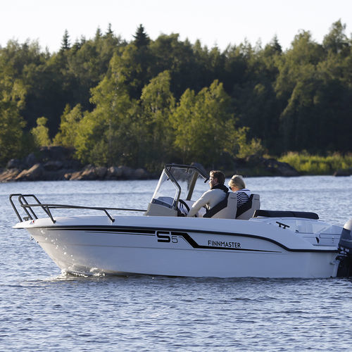 船外機センターコンソールボ－ト - S5 - Finnmaster Boats Oy - センターコンソール / アルミニウム / 6人