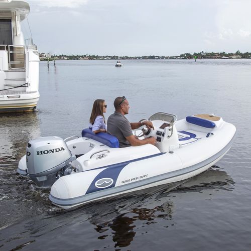 船外機インフレータブルボート - Generation 340 DLX - Walker Bay Boats/ウォーカーベイ - リジッド / センターコンソール / オープン