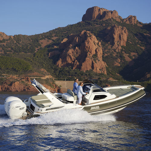 船外機インフレータブルボート - CLUBMAN 32 - Joker Boat - ガソリン / ツインエンジン / リジッド