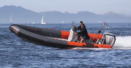 監視船業務用ボート - FAST-750 - Narwhal - 捜索救助船 / 船外機 / 複合艇
