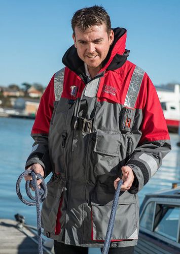 業務用ジャケット - Mariner Level 50 - Seasafe Systems Ltd - 防水 / セルフインフレータブル ベスト付 / 通気性