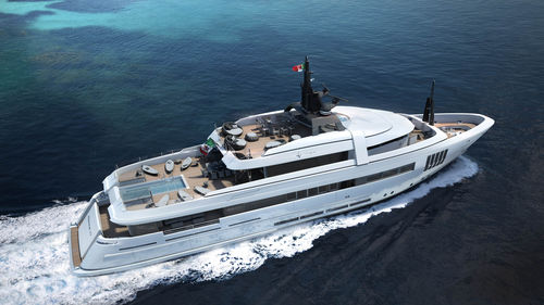 クルージングメガヨット - X LENCE 47 - Admiral yachts - クラシック / トロール船 / 高部操舵室