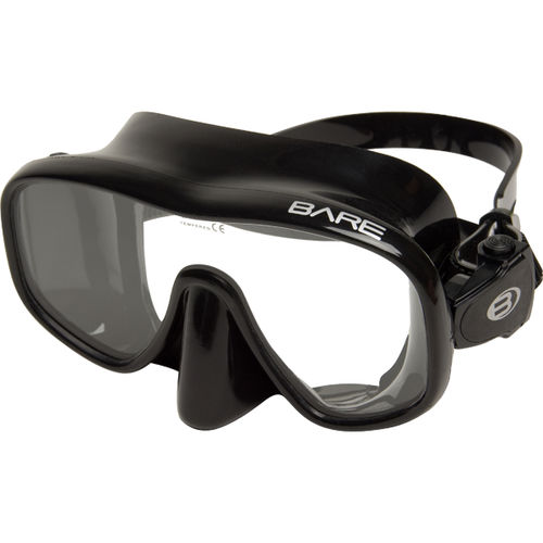 単一ガラス潜水マスク - FRAMELESS  - Bare Divewear
