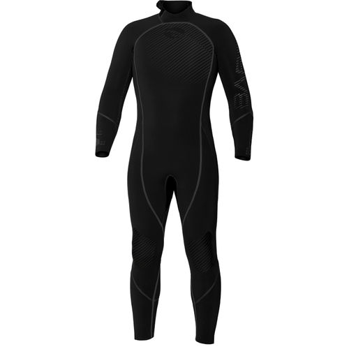 ダイビングウェットスーツ - REACTIVE TITAN BLACK  - Bare Divewear - 長袖 / 一体型 / 3 mm