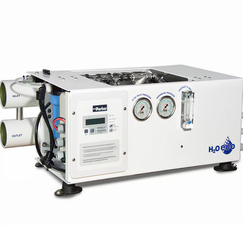 ヨット用造水機 - H2O ECO - Parker Hannifin - 逆浸透膜 / エネルギー回収 / 24V