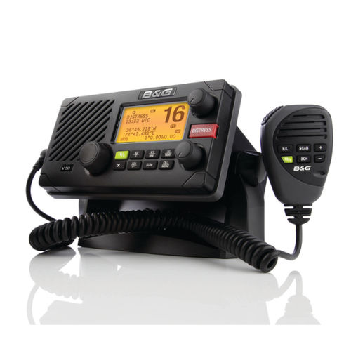 セールボート用ラジオ - V50  - B & G - 固定式 / VHF / IPX7