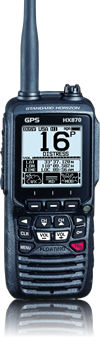 海用ラジオ - HX870 - Standard horizon - 携帯型 / VHF / 浸水可能