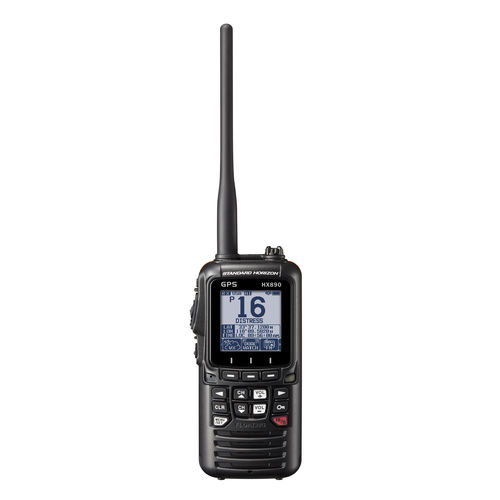 ボート用ラジオ - HX890  - Standard horizon - 携帯型 / VHF / 防水・防塵性能
