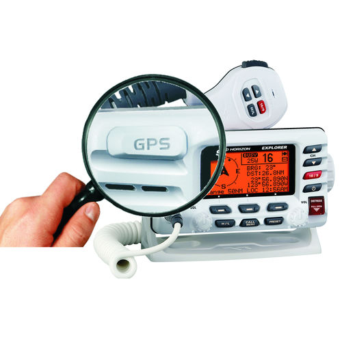 ボート用ラジオ - EXPLORER GX1700 - Standard horizon - 固定式 / VHF / 防水・防塵性能