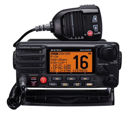 海用ラジオ - MATRIX GX 2000 - Standard horizon - 固定式 / VHF / 浸水可能