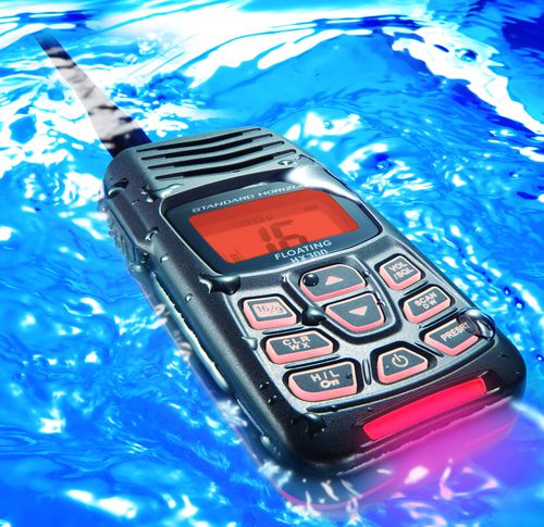 ボート用ラジオ - HX300 - Standard horizon - 携帯型 / VHF / 浸水可能