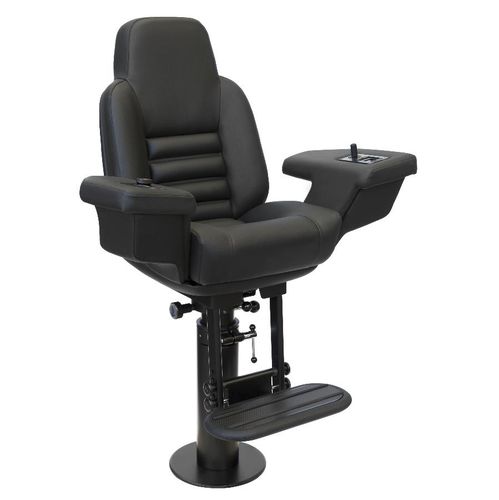 舵用シート - P 416 A PRESIDENT AUTOMATIC - Besenzoni SpA - ヨット用 / 肘掛け付 / 調節可能