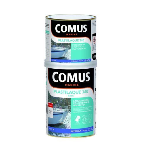レジャーボート用ラック - PLASTILAQUE 340  - COMUS MARINE - ポリウレタン / 2液タイプ / ポリエステル