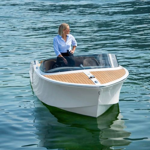 船内機ランナバウトボート - 610 San Remo - FRAUSCHER BOOTSWERFT - 電動式 / デュアルコンソール / オープン