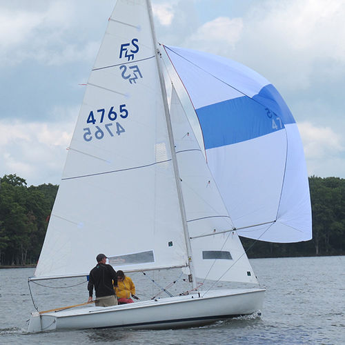 スピンネーカー - FLYING SCOT - Quantum Sails - ワンデザインスポーツキールボート / クロスカット