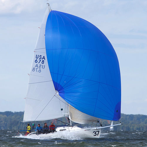 非対称スピンネーカー - AIRX 600 - Quantum Sails - ワンデザインスポーツキールボート / J80