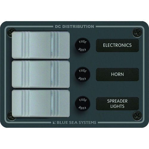 ボート用電子ボード - 8054 - Blue Sea - 電流 / 防水