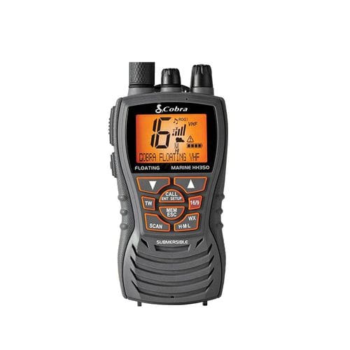 ボート用ラジオ - MR HH350 FLT - Cobra - 携帯型 / VHF / 浸水可能