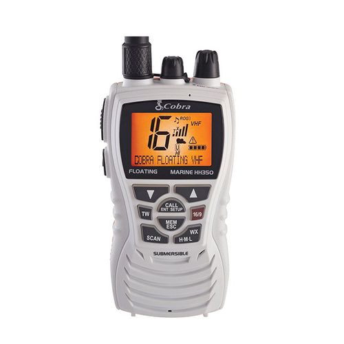 ボート用ラジオ - MR HH350W FLT - Cobra - 携帯型 / VHF / 浸水可能