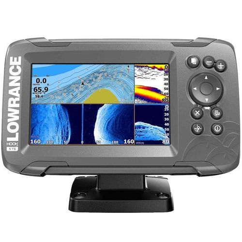カードリーダー複合機 - HOOK² 5 US - Lowrance - 釣り用水深測量器 / ソナー / GPS
