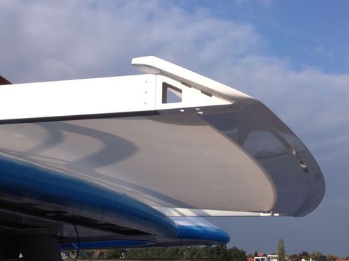 ヨット用日除けオ－ニング - slideSHADE - Reckmann Yacht Equipment GmbH - 自動