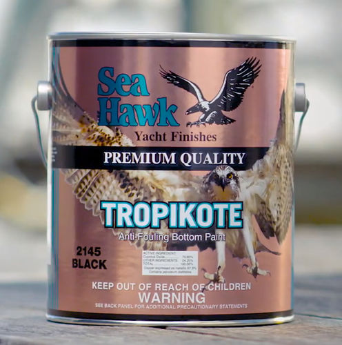 ボート用汚染防止材 - Tropikote™ - Sea Hawk - 硬質マトリックス / ガラスファイバー / 銅ベース