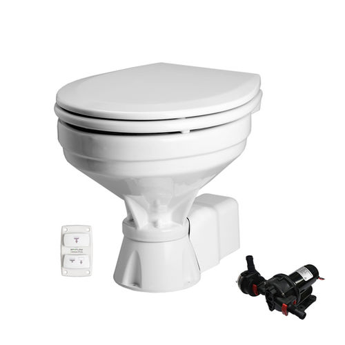 海用トイレ - AquaT Silent - Johnson Pump Marine - 電動