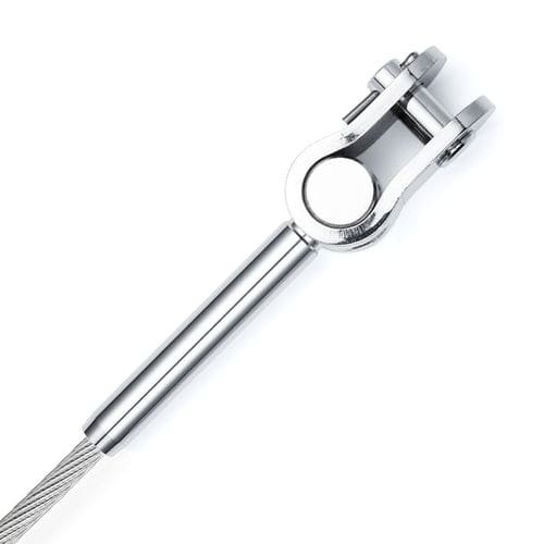 固定用索具先端 - 038-03 - Sta-Lok - ヒンジ付キャップ式 / 固定トグル / ステンレススチール製