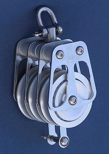3つ滑車 - 711320 - OH MARINE EQUIPMENT - 回り継手付き / ベケット / ボールベアリング